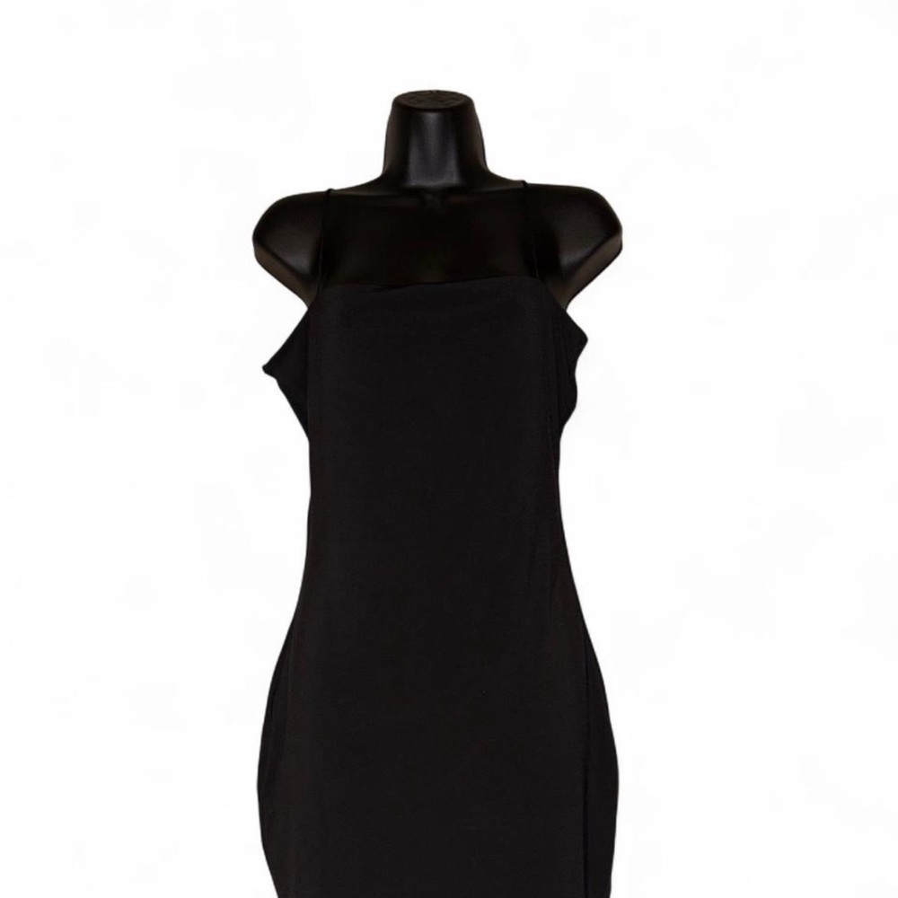 Love Tree Black Strapless Dress